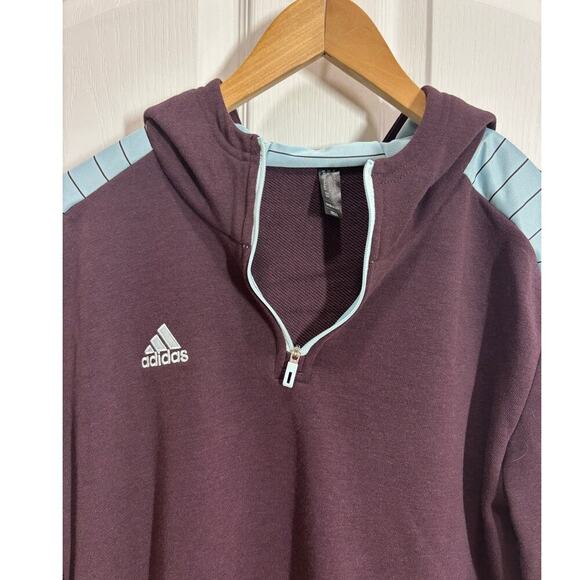 Adidas Women M Tiro VIP Soccer Hoodie Athletic Performance Athleisure - Picture 3 of 9